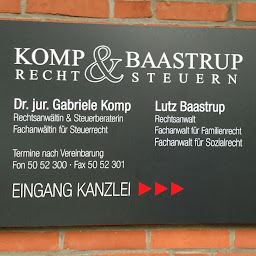 Logo von Komp & Baastrup - Recht & Steuern eGbR