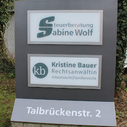 Logo von Steuerberatung Sabine Wolf